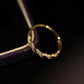 18K Solid Gold Twist or Knot Ring