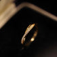 18K Solid Gold Twist or Knot Ring