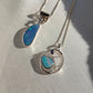 Natural Australian Boulder Opal Doublet Pendant Necklace
