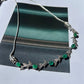 Natural Emeralds and Diamonds Bracelet Convertible to Necklace
