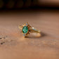 Victorian Emerald 18k Gold Ring