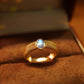 Natural Moonstone 14k Gold Ring – Art Deco Statement Ring