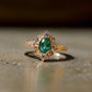 Victorian Emerald 18k Gold Ring