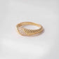 18K Gold Filled Croissant Ring