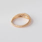 18K Gold Filled Croissant Ring