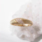 18K Gold Filled Croissant Ring