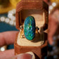 Moghul Black Opal Carved Ring in 14K Gold – Unique Double-Sided Statement Jewelry