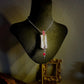 Natural Kunzite Necklace with Ruby and Sapphire