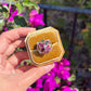 Natural Candy Tourmaline Floral Ring