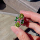 Peridot Ring BOITE LAQUE