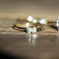 14K Solid Gold Natural Sri Lankan Sapphire Rings