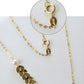 18K Solid Gold Akoya Pearl Lariat Necklace - Elegant Leaf Pendant Design with AAA Grade Pearls, Akoya Pearl Gift, pearl necklace