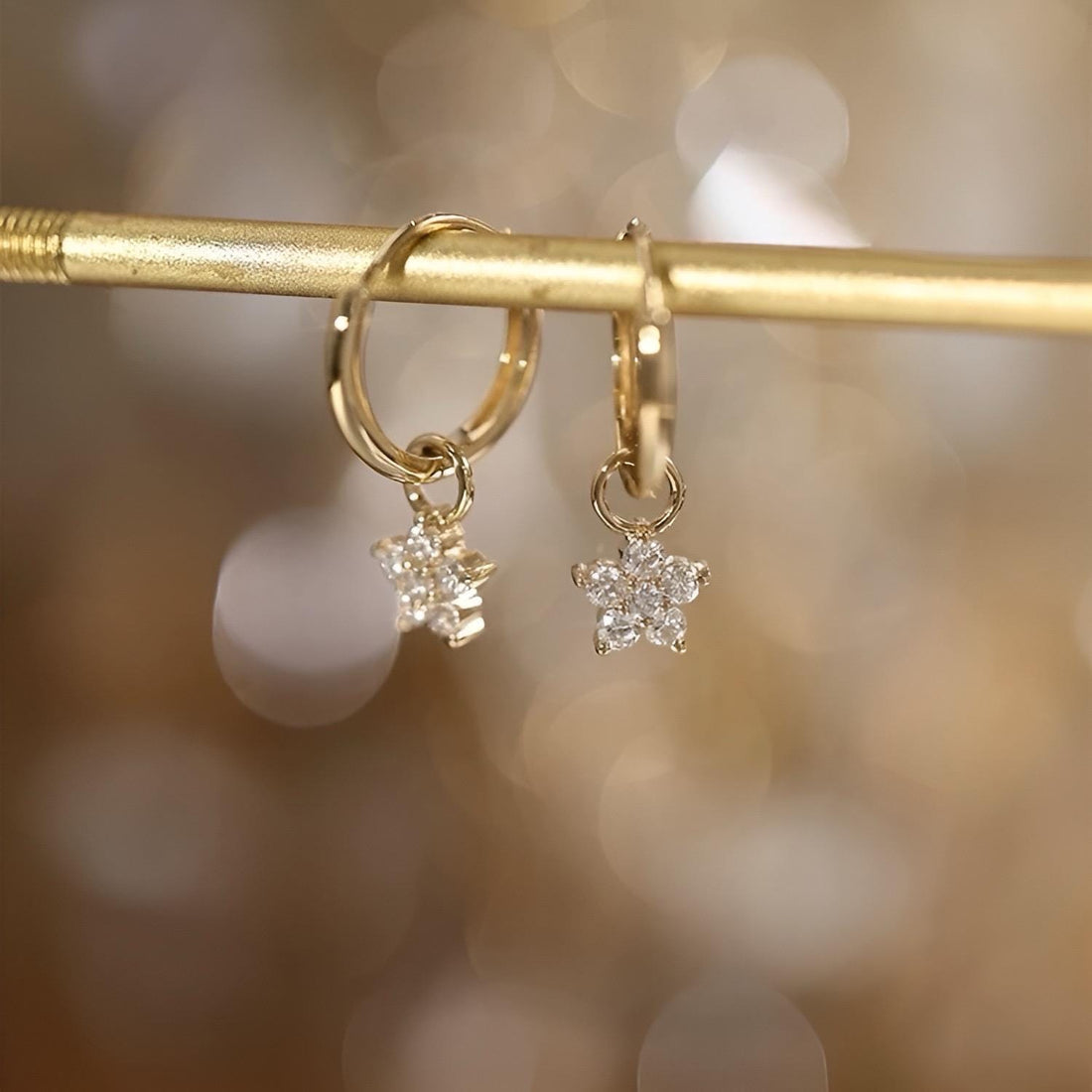 18K Solid Gold Tiny Hoop Earrings | 10mm, 12mm, 15mm Dainty Hoops for Everyday Wear | Perfect for Charms, Cartilage, and Minimalist Style