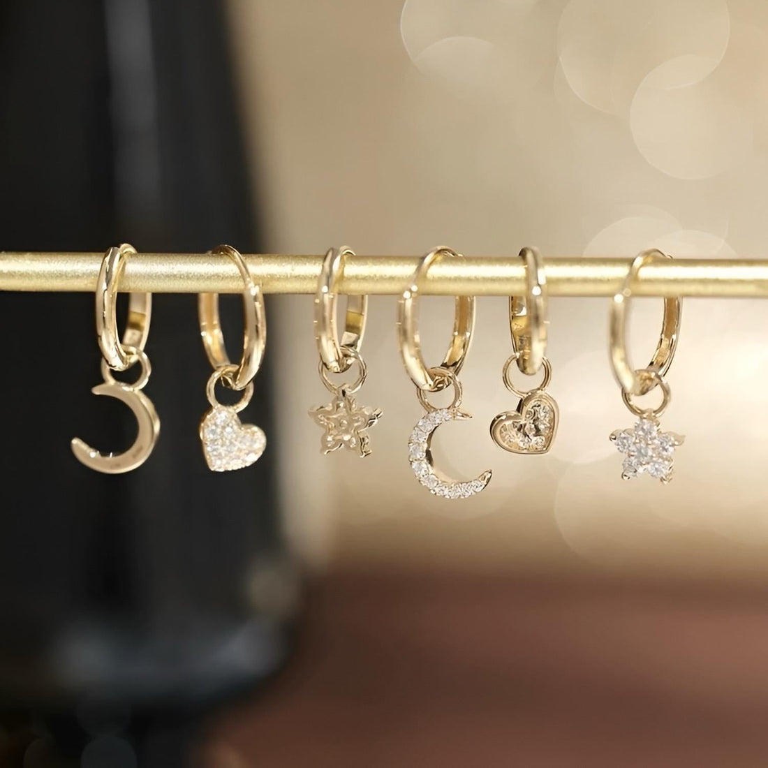 18K Solid Gold Tiny Hoop Earrings | 10mm, 12mm, 15mm Dainty Hoops for Everyday Wear | Perfect for Charms, Cartilage, and Minimalist Style