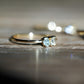 14K Solid Gold Natural Sri Lankan Sapphire Rings