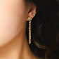 18K Solid Gold Rose Stud Earrings