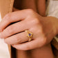 14K Gold Natural Tanzanite Ring