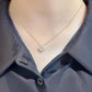 18K Solid Gold Icy Jadeite Jade & Diamond Pendant Necklace