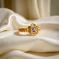 14K Gold Natural Tanzanite Ring