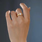 Mother of Pearl 18k Gold Vermeil Ring