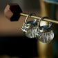 Natural Clear Quartz Earrings