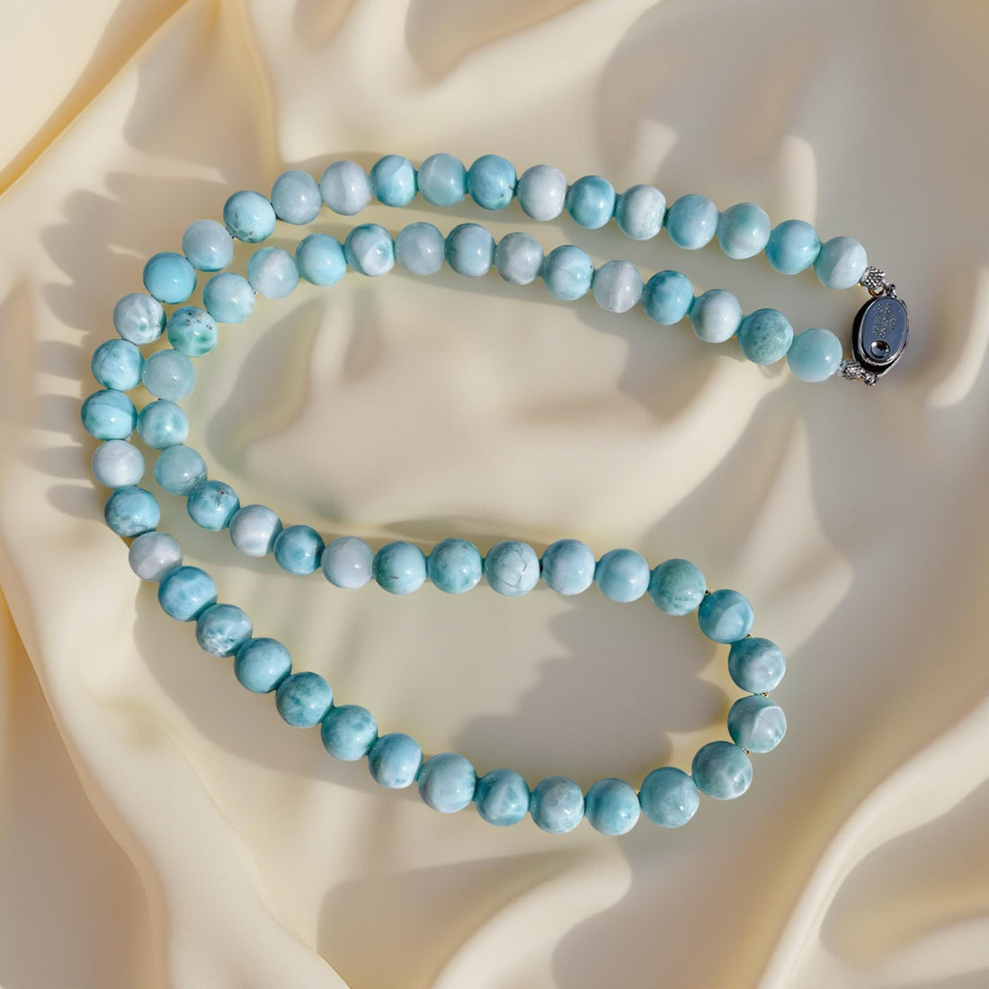 Larimar Beaded Necklace