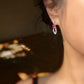 Natural Ruby and Diamond Stud Earrings