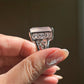 Natural Rose Quartz Ring