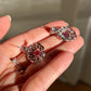 Natural Ruby and Diamond Earrings