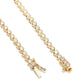 Custom Earth Mined Diamond Tennis Bracelet in 18K Solid Gold
