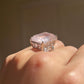 Natural Rose Quartz Ring