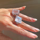 Natural Rose Quartz Ring