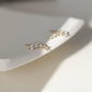 Diamond Climber Stud Earrings in 10K Solid Gold