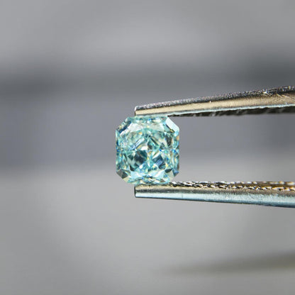 GIA Fancy Greenish Blue Natural Diamond 0.52ct