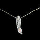 GIA Certified Natural Pink Diamond Feather Pendant Brooch | 0.35ct Marquise VS2