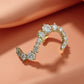 18K Solid Gold Earth Mined Diamond Earrings