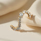 18K Solid Gold Earth Mined Diamond Earrings