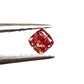 GIA Certified 0.10ct Fancy Deep Orangy Pink Diamond | Near Red Natural Diamond
