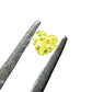 GIA Certified Fancy Yellow Heart Diamond 0.57ct VS2