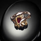 GIA Certified 1.62ct Burmese Ruby Ring in 18K Solid Gold & Platinum