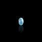 GIA Certified Fancy Green-Blue Diamond – 0.12 Carat Natural Oval Brilliant
