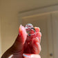 Natural Rubellite Tourmaline Cabochon Statement Ring