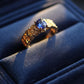 Cornflower Blue Sapphire Ring 18K Solid Gold • Natural Sapphire & Diamond Ring • One-of-a-Kind Fine Jewelry • Luxury Gift for Her