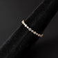 9K Solid Gold Diamond Band | Dainty Stacking Ring • Engagement Ring • Diamond Ring • Minimalist Gold Ring • Promise Ring Gift