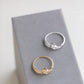 Crescent Moon Diamond Ring • 18K Gold Vermeil or Sterling Silver • Dainty Celestial Ring • Moon and Star Jewelry Gift for Her