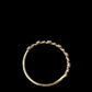 9K Solid Gold Diamond Band | Dainty Stacking Ring • Engagement Ring • Diamond Ring • Minimalist Gold Ring • Promise Ring Gift