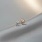 18K Solid Gold Natural Diamond Stud Earrings | Bezel Set | Screw Back or Butterfly | F–G Color | Fine Diamond Studs, Diamond gift