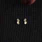 9K Solid Gold Diamond Stud Earrings | Minimal Everyday Diamond Studs | Tiny Gold Earrings | Dainty Fine Jewelry Gift