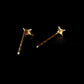 10K Solid Gold Tiny Star Stud Earrings | Minimal Everyday Gold Earrings | Dainty Star Studs | Gift for Her