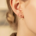 10K Solid Gold Tiny Star Stud Earrings | Minimal Everyday Gold Earrings | Dainty Star Studs | Gift for Her